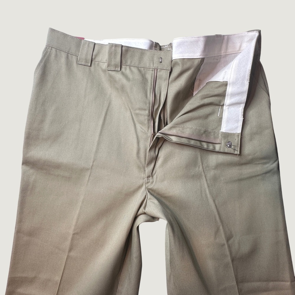Red Kap Pants Mens 48x37U PT62KH2 Chino Khaki Raw Hem Heavy Duty Workwear NEW